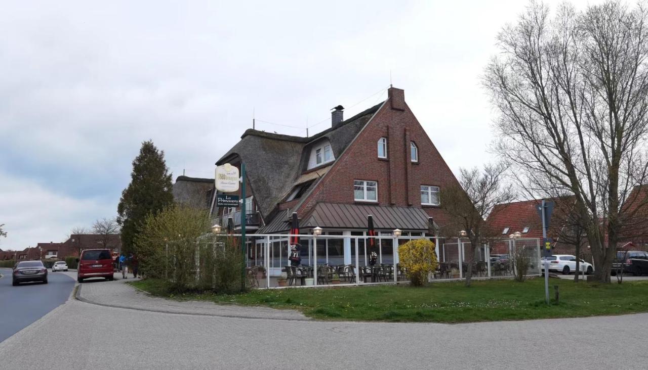 Schaake Hooksiel - Charmante Reetdachwohnung & Kostenfreier Parkplatz Exteriér fotografie